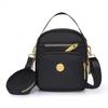 Bolso Verano Mujer 2024 Nuevo Tela de Nylon Bolso Pequeño Ligero Bolso Cruzado Multibolsillo Bolso de Hombro Casual para Mujer