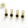Colgante pequeño único y versátil de cobre chapado en oro de 18k color-preservante con circonita para pulsera y collar, accesorios de joyería y materiales de manualidades DIY
