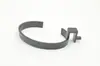 Soporte de Reloj de Plástico, Soporte de Reloj de Acrílico, Soporte de Exhibición de Reloj Negro, Soporte de Anillo en C Blanco, Joyería de Anillo