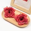 Flor Rosa Simulada 7cm Decoração de Casa Roupas Acessórios DIY Feitos à Mão Decoração de Parede de Fundo Cena de Casamento