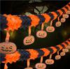 Decoração de Guirlanda de Papel para Halloween suprimentos abóbora caveira aranha Guirlanda corda bandeira festival fantasma layout de cena de bar