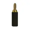 [Salida de Fábrica] Clavija Banana de 2.5 mm Clavija Banana de Cobre Puro Clavija Banana de Cuatro Hojas Chapada en Oro Soldable