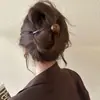 Pinza para el pelo de torsión de alta gama para mujer en verano, nuevo pasador para moño para cabello fino, accesorio para el pelo tipo pinza de una línea