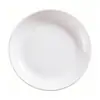 Plato hondo redondo de melamina para restaurantes comerciales, plato redondo de plástico imitación porcelana, plato especial para comida rápida de restaurante