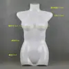 Cabide de modelo de meio corpo peças de roupa cabide de exposição de maiô roupa íntima adereços de exibição de roupas modelo de plástico modelo feminino hanfu