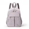 Bolsa de Ombro Dupla Multifuncional Transfronteiriça Feminina Nova Leve Casual ao Ar Livre Bolsa de Peito Nylon Repelente à Água Mochila de Viagem para Estudante