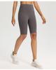 Pantalones de yoga transfronterizos para mujer, de verano, para montar desnudo, de secado rápido, para levantar la cadera, deportivos de cintura alta, pantalones cortos de yoga.