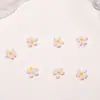 Flores Pequeñas Frescas, Flores de Cinco Pétalos, Accesorios para Uñas Artísticas, Pequeños Accesorios de Resina Tridimensionales, Accesorios Coloridos Portátiles para Uñas, Materiales para Manualidades