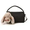 Bolso Vintage con Patrón de Lichi, Bolso Cilíndrico Texturizado, Bolso de Hombro Versátil Nuevo Primavera 2026, Elegante Bolso Cruzado para el Trabajo