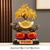 Adorno Creativo de Calabaza China Reloj de Arena con Pintura de Arena Fluyente Decoración para Sala de Estar Entrada Mueble de TV Exhibición Regalo Móvil