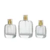 Botella de Vidrio para Dispensar Perfume Lista para Usar, Botella Dispensadora de Perfume de Bayoneta, Botella con Atomizador de Presión de Perfume Portátil Simple
