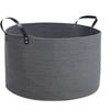 Cesta de almacenamiento de cuerda de algodón Xinyide, organizador de ropa plegable de calidad de Amazon, cesta tejida de cuerda elástica