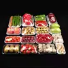 Bandeja Blanca Desechable para Alimentos Frescos de Supermercado 7m 1912 Frutas Verduras Mariscos Barbacoa Sin Tapa Plástico Espesado Empaque