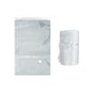10 bolsa de plástico transparente de seda bolsa PE con cierre zip al por mayor bolsa con cremallera para guardar calcetines 14*20 bolsa para embalaje de ropa