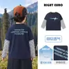 Camiseta de Manga Larga Rayada para Niños Camiseta Básica de Otoño Ropa Infantil Nuevas Camisetas de Otoño y Primavera