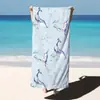 Toalha de Praia Amazon Toalha de Praia Microfibra Estampada Completa para Férias Atacado