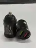 Cargador de coche con anillo de extracción para Huawei carga súper rápida Xiaomi Apple enchufe adaptador para encendedor de cigarrillos mini invisible