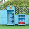 Gabinete de Almacenamiento para Exteriores, Gabinete de Almacenamiento Resistente a la Corrosión, Protección Solar e Impermeable para Exteriores, Gabinete de Utilidad, Cuarto de Almacenamiento, Cuarto de Herramientas para Patio Trasero de Jardín