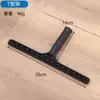Rasqueta de silicona para suelo de un toque para el hogar, limpiacristales de suelo de baño extensible, herramienta de limpieza para suelos de baño
