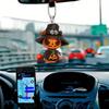 Bolsa de Acrílico com Pingente de Chaveiro Caveira de Cowboy Ocidental Transfronteiriça Etiqueta para Retrovisor de Carro Halloween