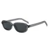 Nuevas gafas de sol de montura pequeña transfronterizas 2026 para mujer, estilo simple europeo y americano, versátiles para fotografía callejera, gafas de moda, gafas de sol rectangulares para hombre