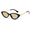 Gafas de sol para mujer estilo ojo de gato, nuevas de invierno 2026, estilo europeo y americano, moda, color gelatina, sencillas, de moda transfronteriza