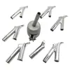 Boquilla para pistola de soldar pisos de plástico PVC Boquilla de soldadura triangular tipo Y Boquilla de punta de acero inoxidable Boquilla de aire Boquilla redonda para junta de soldadura de pistola de aire caliente PP
