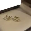 Pendientes Únicos de Poni para Mujer 2026 Nuevo Estilo Caliente Pendientes de Plata de Ley de Lujo Ligero Pendientes Elegantes de Nicho Versátiles