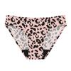 Atacado Europeu e Americano cintura média estampa de leopardo 4 camadas calcinha para período fisiológico feminina bikini à prova de vazamentos calção de banho calcinha feminina