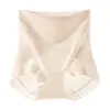 Pantaletas de seda de hielo de cintura alta con control de abdomen en forma de X, ligeras, de secado rápido, frescas y refrescantes, ropa interior tipo triángulo levanta glúteos para mujer 9832