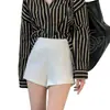 Traje de temperamento versátil con shorts para mujer 2026 Primavera Verano nuevo pantalones de pierna ancha de cintura alta línea A adelgazantes ropa exterior pantalones casuales