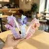 Diadema infantil linda caricatura Sanrio oso fresa accesorios para el cabello estilo coreano nueva diadema para niñas venta al por mayor tienda de dos yuanes