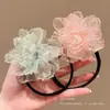Novo Prendedor de Cabelo Florido Infantil para Coque, Lindo Acessório de Cabelo de Verão para Meninas, Ornamento de Cabelo Flor de Camélia para Menininhas