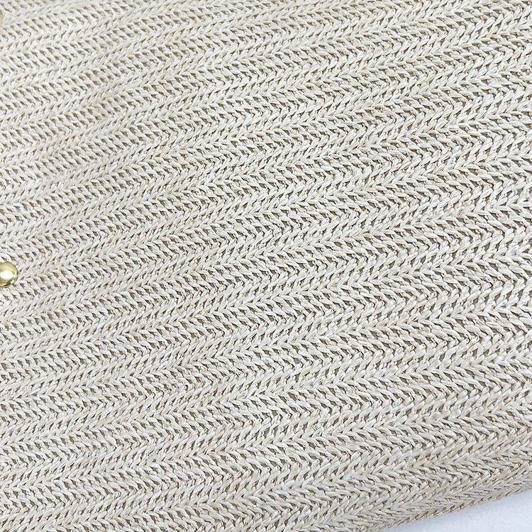 编织包女包新款潮2024夏草编简约百搭小清新水桶包个性单肩斜