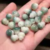 Raíz de Bodhi Natural Verde Degradado Calabaza de Bodhi Accesorios para Cuentas Budistas DIY Cadena para Teléfono Móvil Pulsera Colgante Bolso
