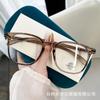 2024 nuevas gafas anti-luz azul para hombres y mujeres con marco grande y espejo liso que se pueden equipar con marco de miopía al por mayor