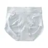 Ropa interior antibacteriana de algas marinas 10A para mujer, de cintura media, color liso, transpirable, sin costuras, control de abdomen, realce de glúteos, cómoda y amigable con la piel