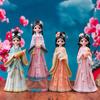Boneca Hanfu Antiga Exquisite Menina Coração de Menina Criativa Enfeites de Mão para Levar em Lugares Turísticos Feira Noturna Venda Quente