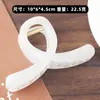 Novo Presilha de Cabelo Brilhante Colorida Doce de Verão com Design Cruzado Texturizado, Grampo Simples, Acessório de Cabelo, Presilha de Cabelo, Presilha de Tubarão