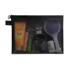 Bolsa de Maquiagem Portátil Feminina 2026 Nova Tendência Estilo Ins com Bolsa Interna de Rede para Armazenamento de Cosméticos e Artigos de Higiene Pessoal