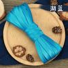 Tira de tela pálida para wrap de Cheongsam, cinta de 1 cm, ropa de seda sin planchado