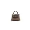 Bolsa Feminina de Acrílico 2026 com Design de Nicho, Cor Sólida, Moda de Rua, Bolsa para Batom, Mini Bolsa Quadrada Elegante com Corrente Pequena