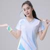 Traje de ropa de bádminton para niños Ropa de tenis de mesa para niñas Estampado Ropa de voleibol para niños Entrenamiento de salto de cuerda Competición Ropa de equipo Verano