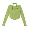 Camisetas Deportivas Casuales de Manga Larga para Correr, Yoga, Salir, Otoño e Invierno, con Almohadilla en el Pecho, Estilo Nuevo