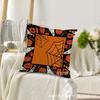 TEMU Almohada Caliente de Halloween Estampado de Fantasma y Calabaza Material de Lino Decoración de Fiesta Americana Nueva Funda de Almohada