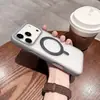 Funda magnética para teléfono con tacto de piel mate para iPhone 18 Pro Max Apple 17 Pro Cubierta de cobertura completa Protección contra caídas