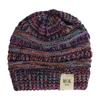 Gorro de bebé otoño e invierno Europa y Estados Unidos nuevo gorro de punto de lana para niños recién nacidos gorra con etiqueta MOK 16 colores