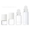 Botella Transparente con Roll-On 1ml 2ml 3ml 5ml Reenvasado de Perfume Botella de Muestra Vidrio Botella Vacía Botella Original para Líquido Crema para Ojos