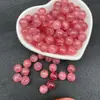 Jade persa sangriento cuentas sueltas con cuentas pulsera tejida hecha a mano diy pulsera collar cuentas sueltas material a granel venta al por mayor