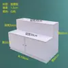 Suporte de exibição de flores Mesa de exibição de produtos para transmissão ao vivo Estante de sapatos Estante de exposição em camadas Estante de presentes Balcão de ilha de exposição